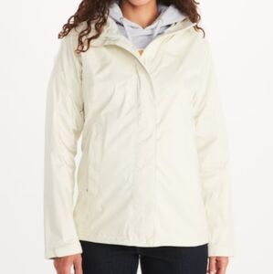 Marmot Precip Eco Rain Jacket Size Small in Papyrus